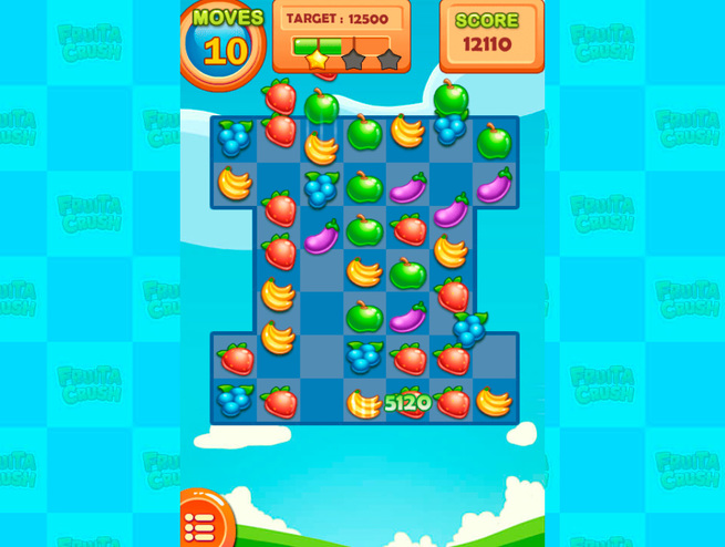Игра Fruita Crush. Скриншот 8